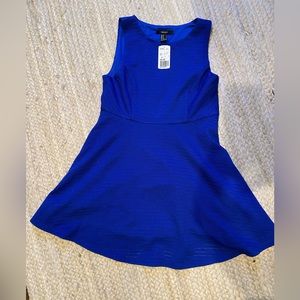 Forever 21 Blue Skater Dress- BRAND NEW!